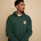 Runway in Heaven Green Angel Hoodie