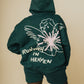 Runway in Heaven Green Angel Hoodie