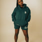 Runway in Heaven Green Angel Hoodie